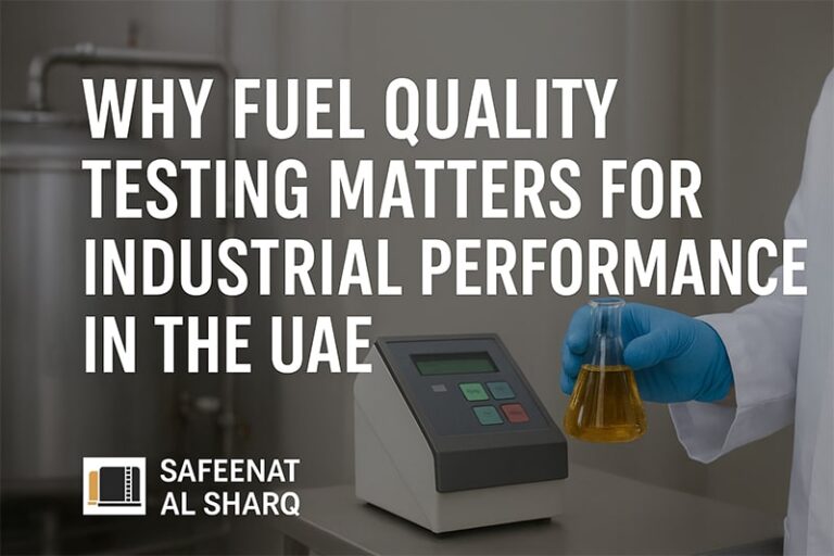 Why Fuel Quality Testing Matters for Industrial Performance in the UAE
