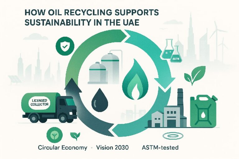 How Oil Recycling Sustainability UAE
